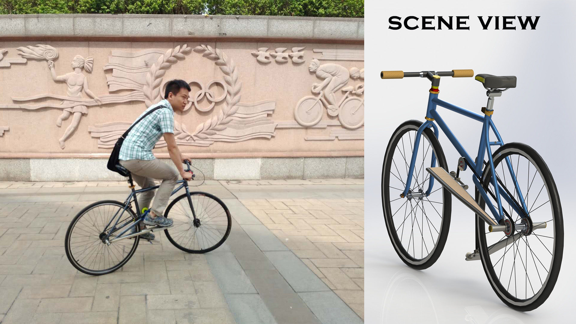 Interesting，motion，Efficient，drive，Bicycle，