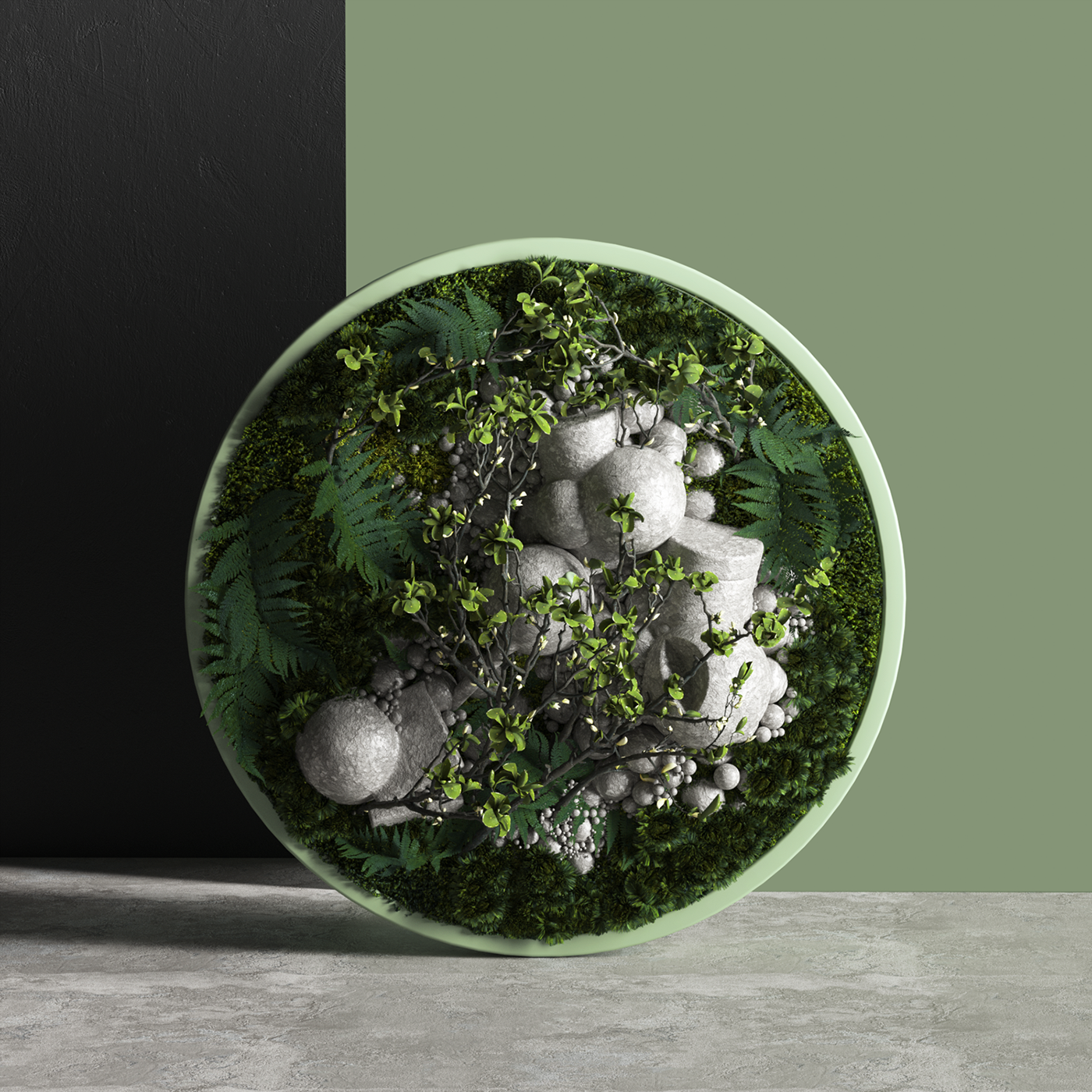 Conceptual vision，c4d，Display design，