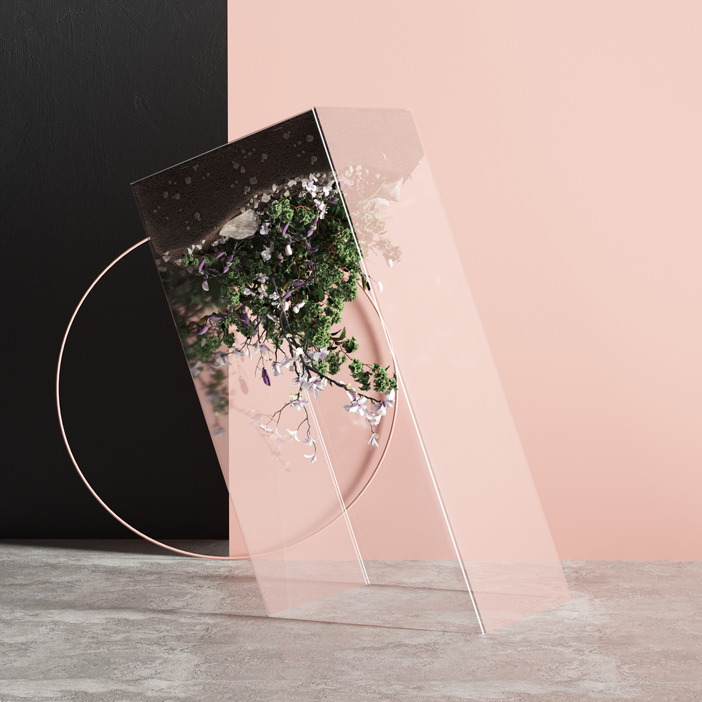 Conceptual vision，c4d，Display design，