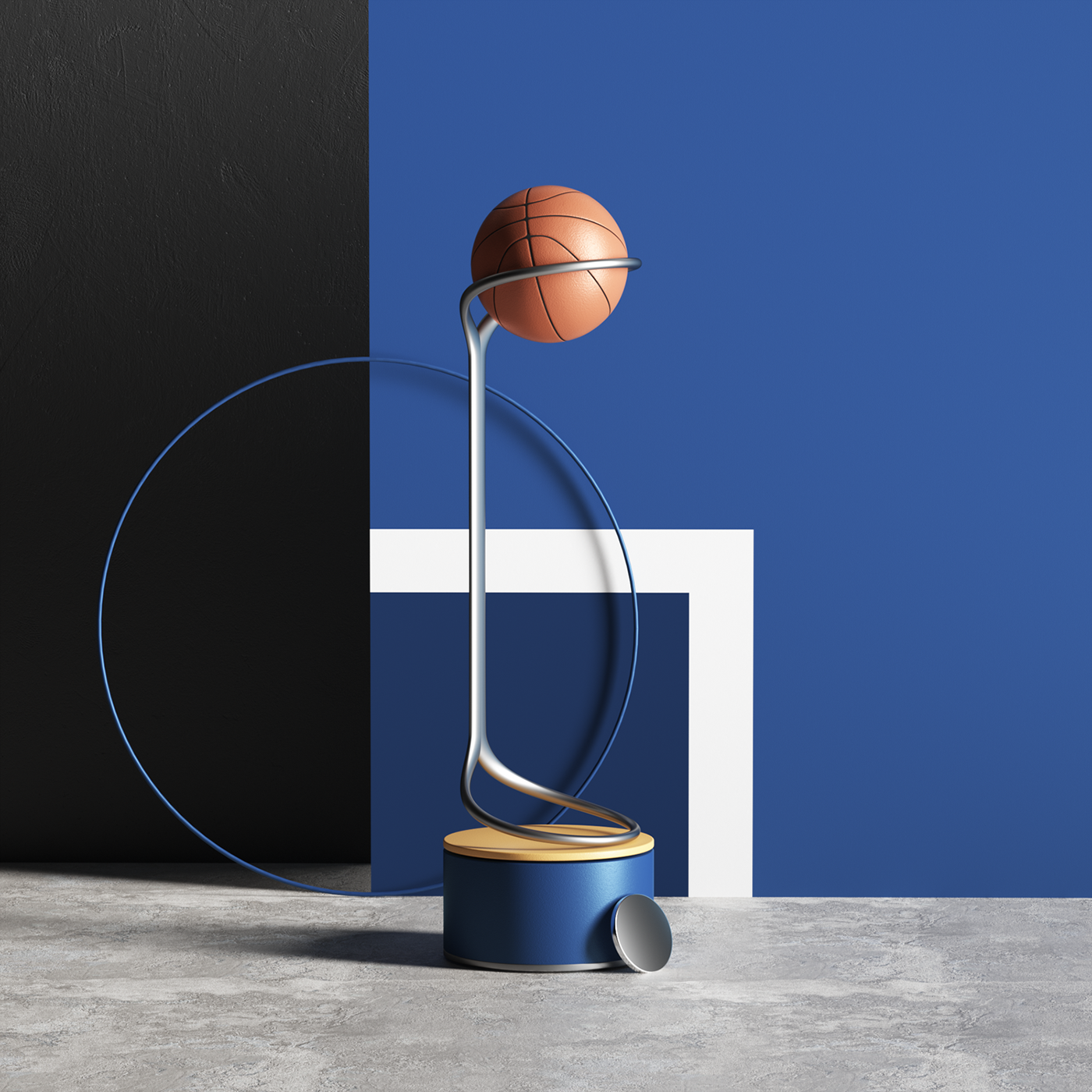 Conceptual vision，c4d，Display design，