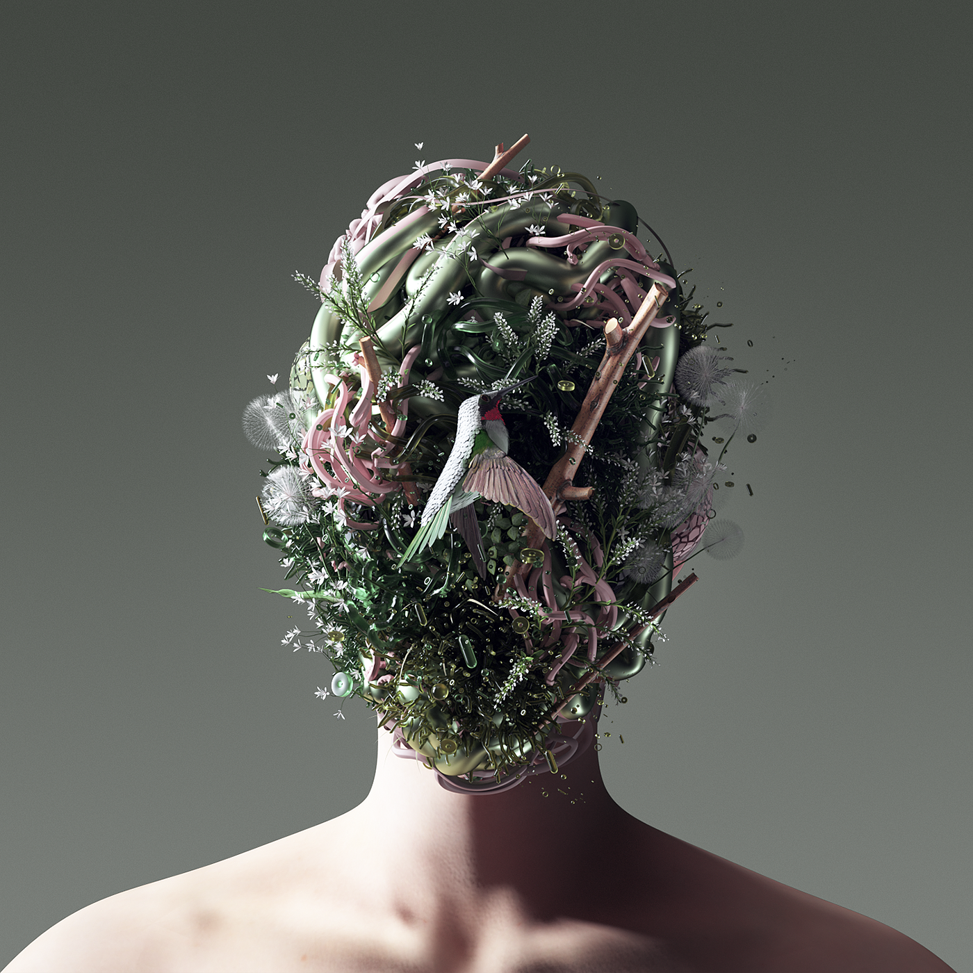 Conceptual vision，c4d，Display design，