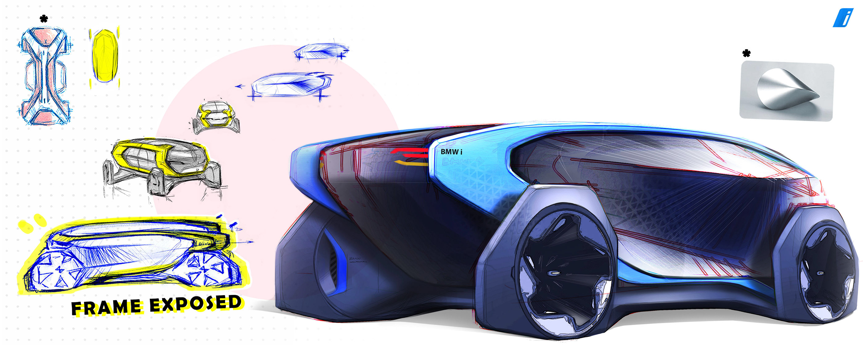 Future technology，bmw，conceptual design，Automobile design，Concept car，