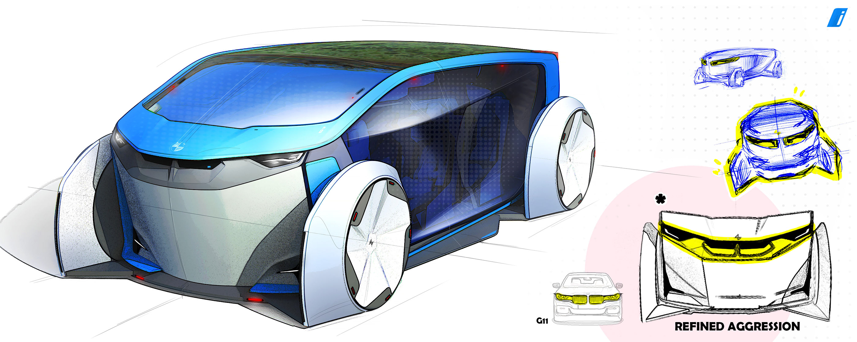 Future technology，bmw，conceptual design，Automobile design，Concept car，