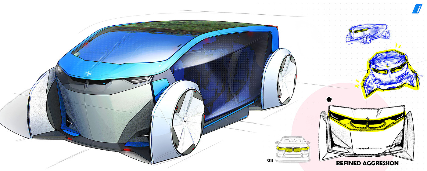未来科技，bmw，概念设计，汽车设计，概念汽车，