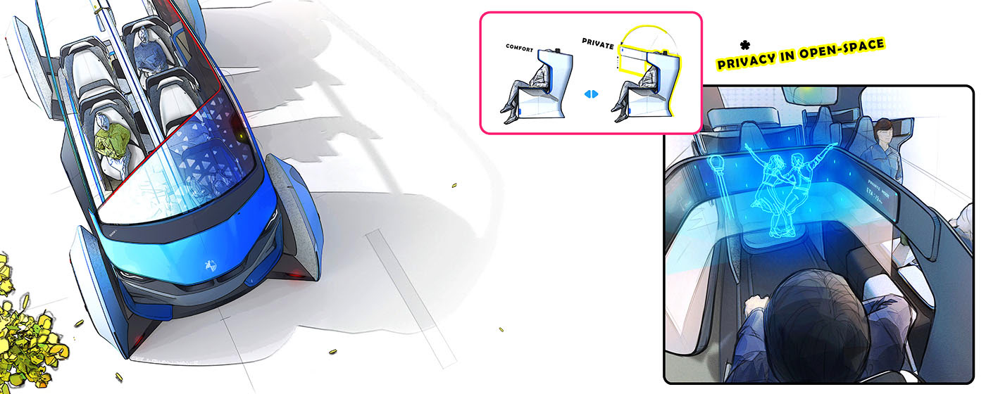 Future technology，bmw，conceptual design，Automobile design，Concept car，