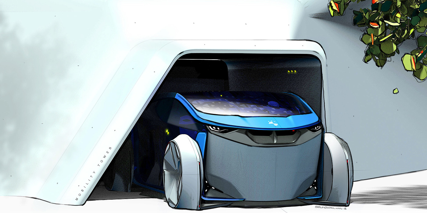 Future technology，bmw，conceptual design，Automobile design，Concept car，