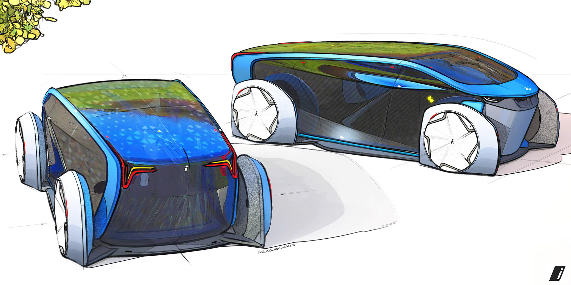 Future technology，bmw，conceptual design，Automobile design，Concept car，