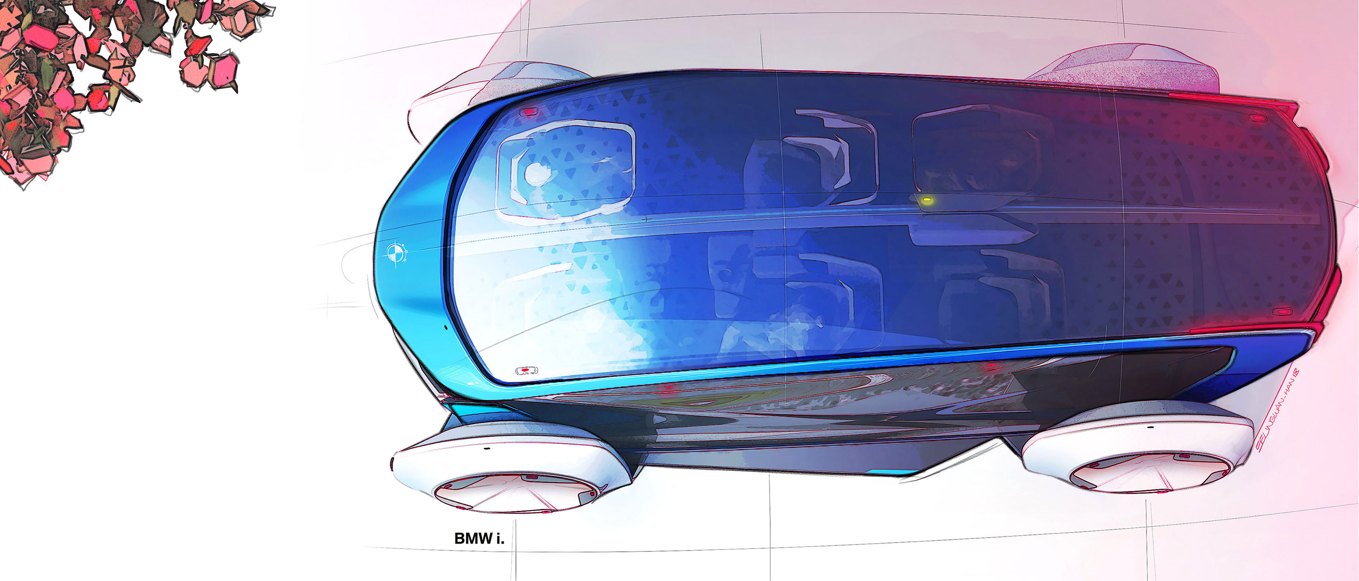 Future technology，bmw，conceptual design，Automobile design，Concept car，