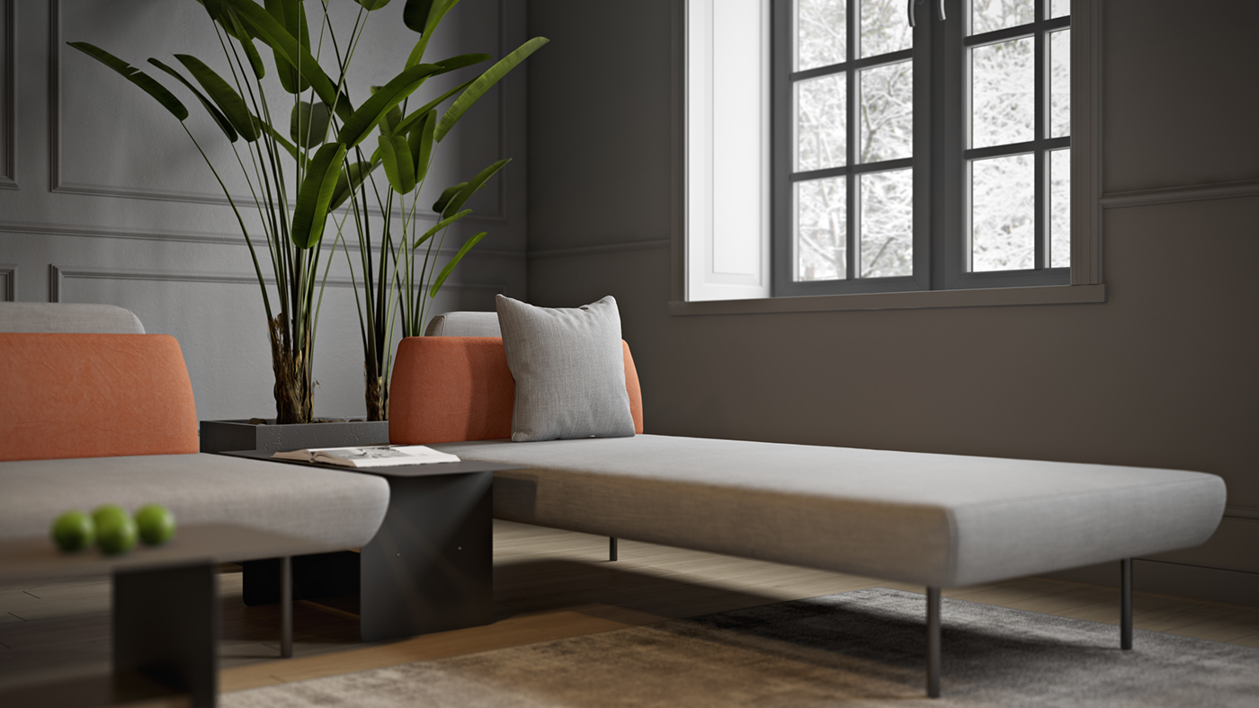 Home Furnishing，sail，sofa，combination，sketch，