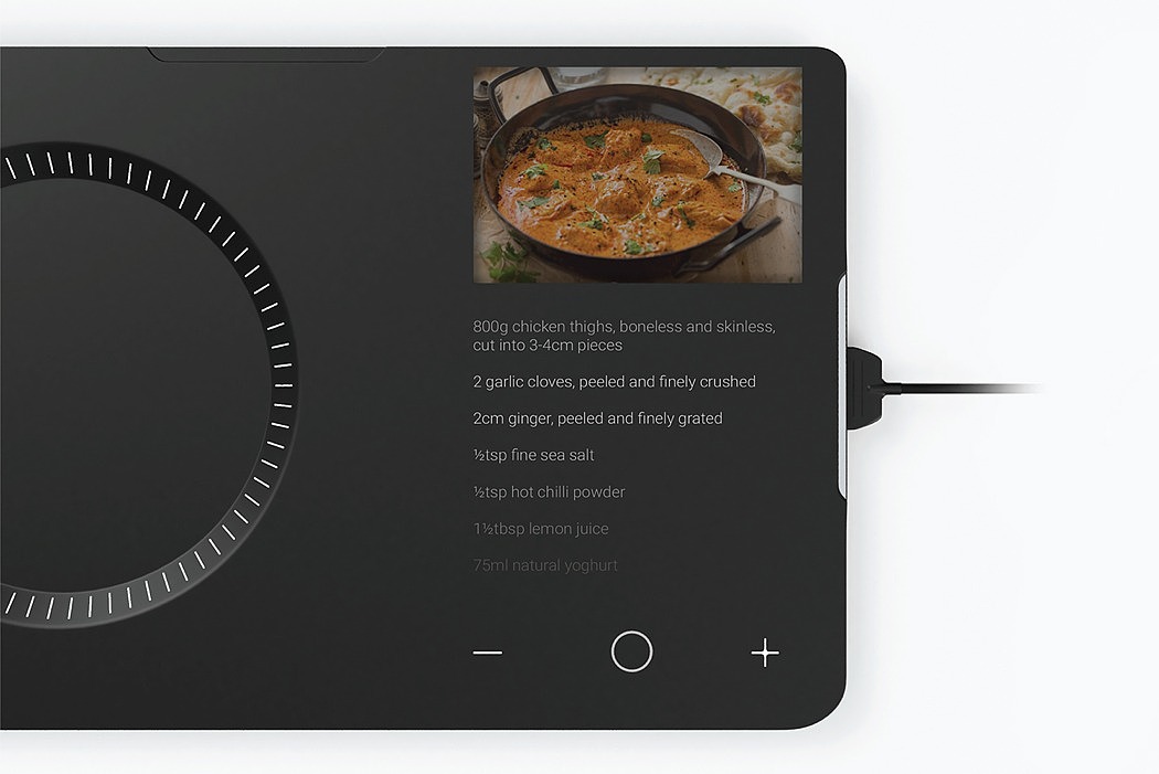 product design，industrial design，black，intelligence，Recipes，Cooker，