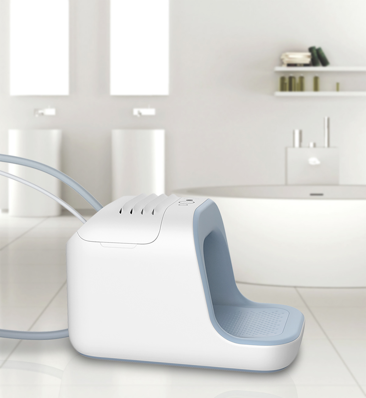 2018 red dot award，FEET PAL，Foot bath，product design，industrial design，