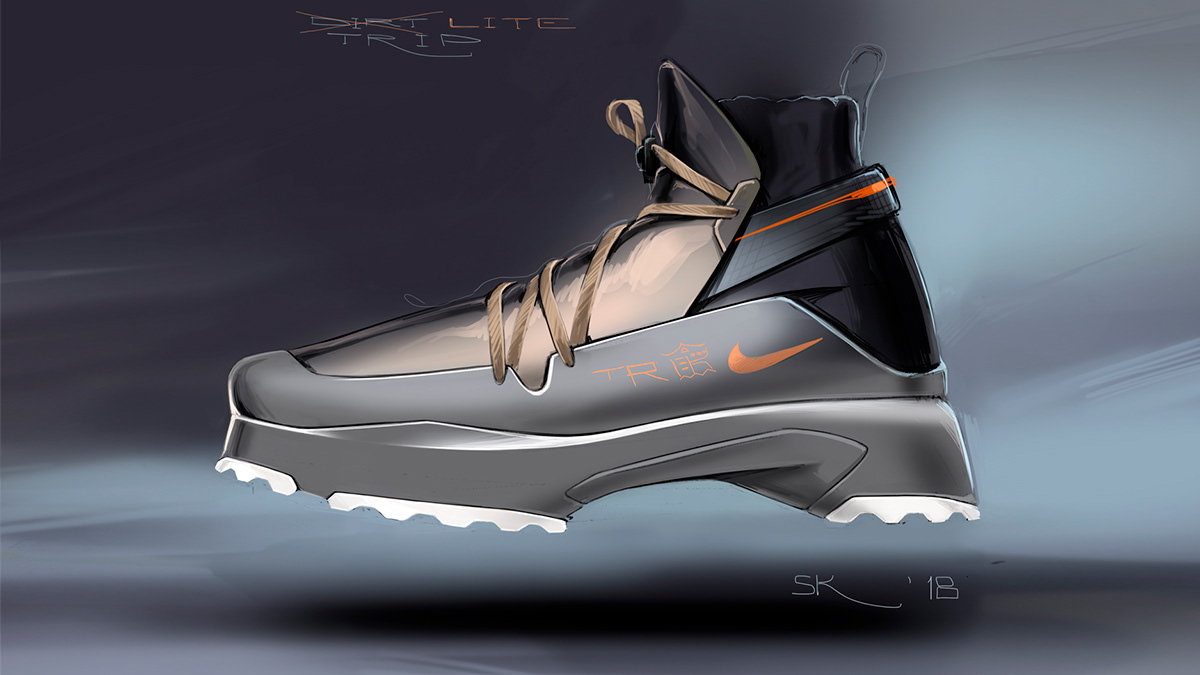 shoes，Hand drawn，product design，industrial design，