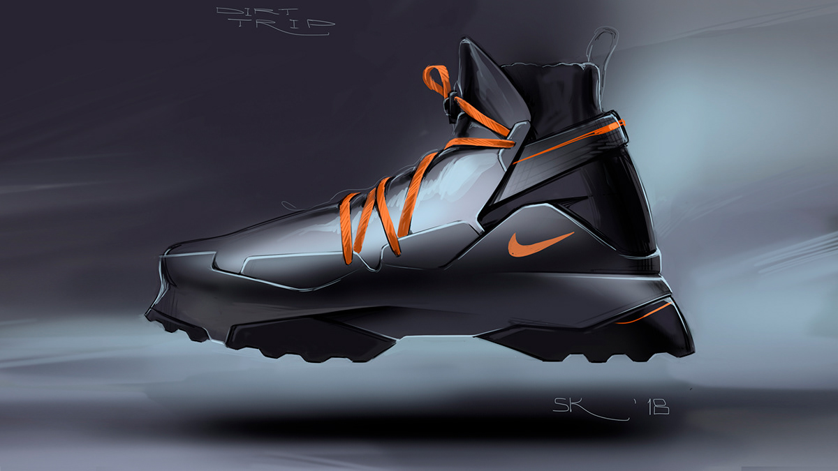 shoes，Hand drawn，product design，industrial design，