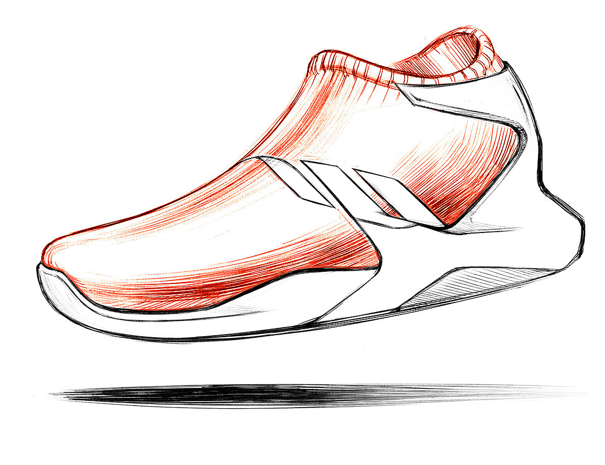 shoes，Hand drawn，product design，industrial design，