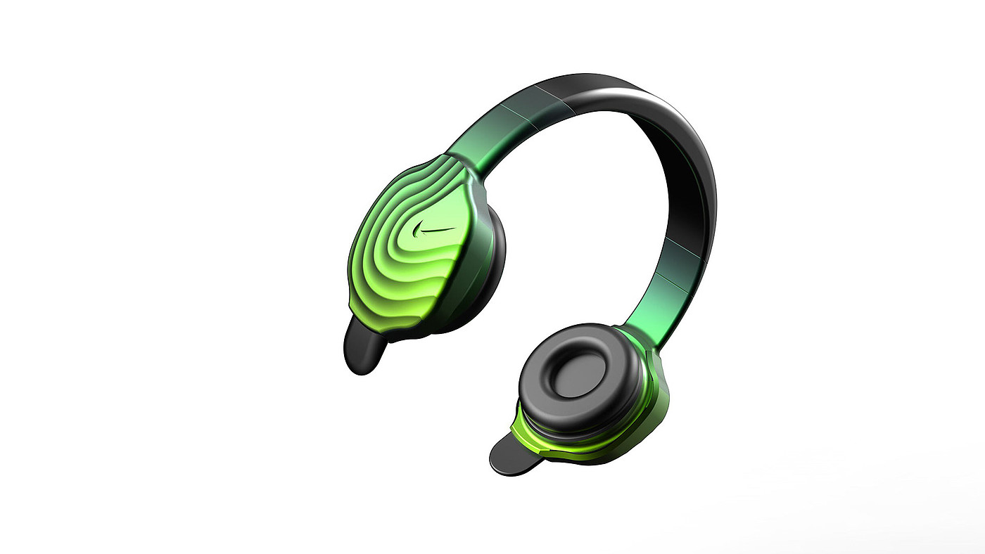 nike，Earphone design，product design，