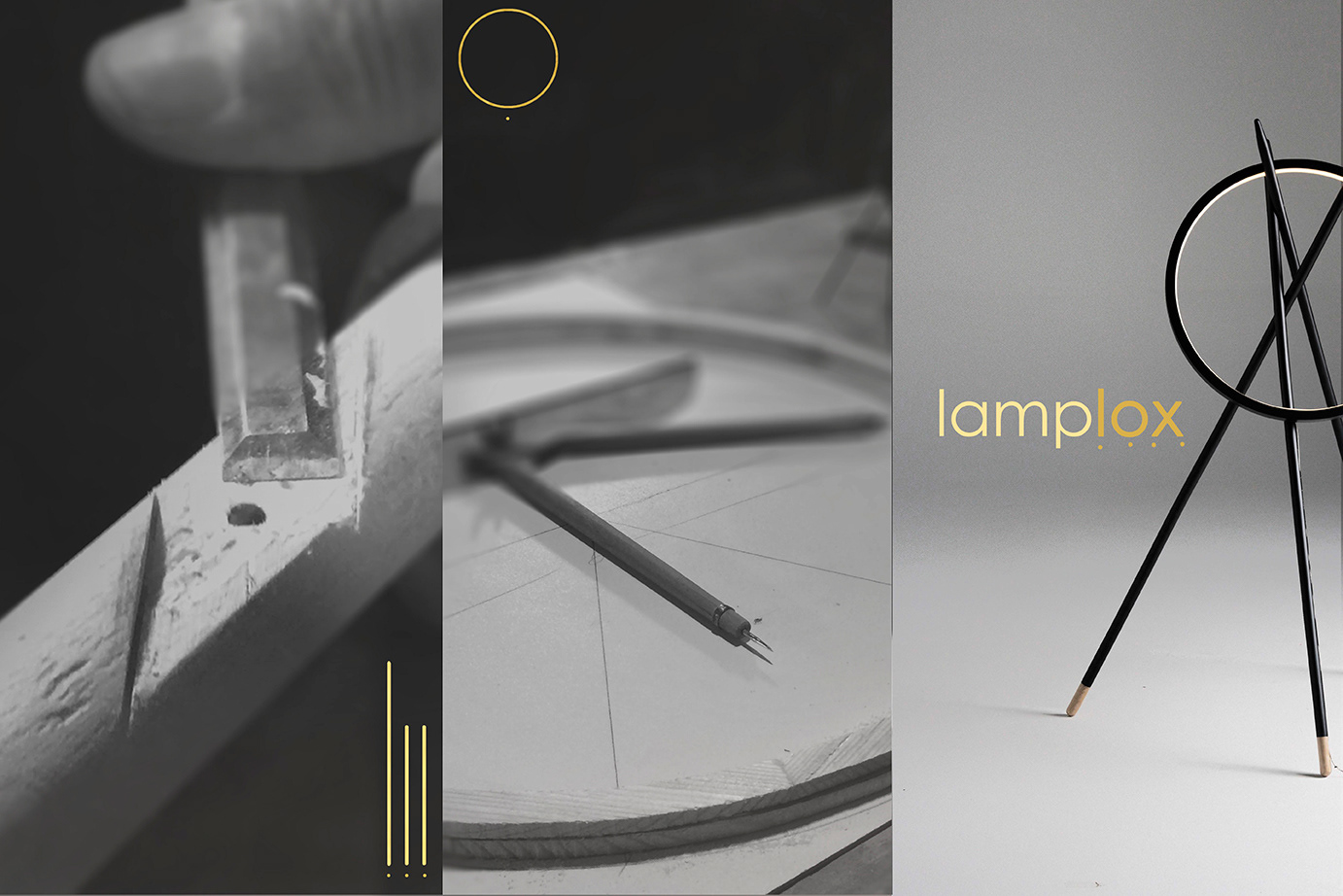 Asymmetry，product design，Floor lamp，Lamplox，
