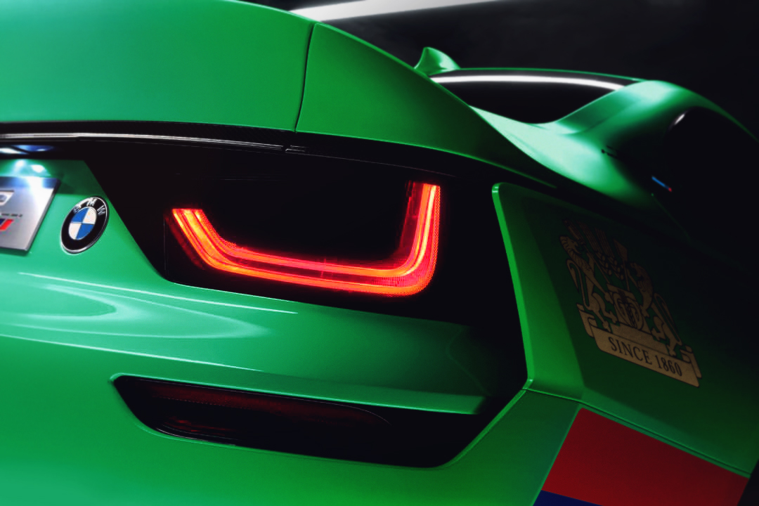 bmw，Little Frog，BMW，Turbo，green，illustration，