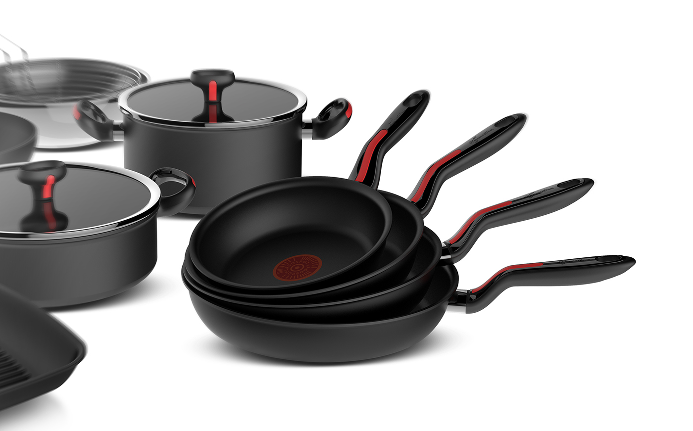 Stew pot，Pan，Kitchenware，Host，Red Line，