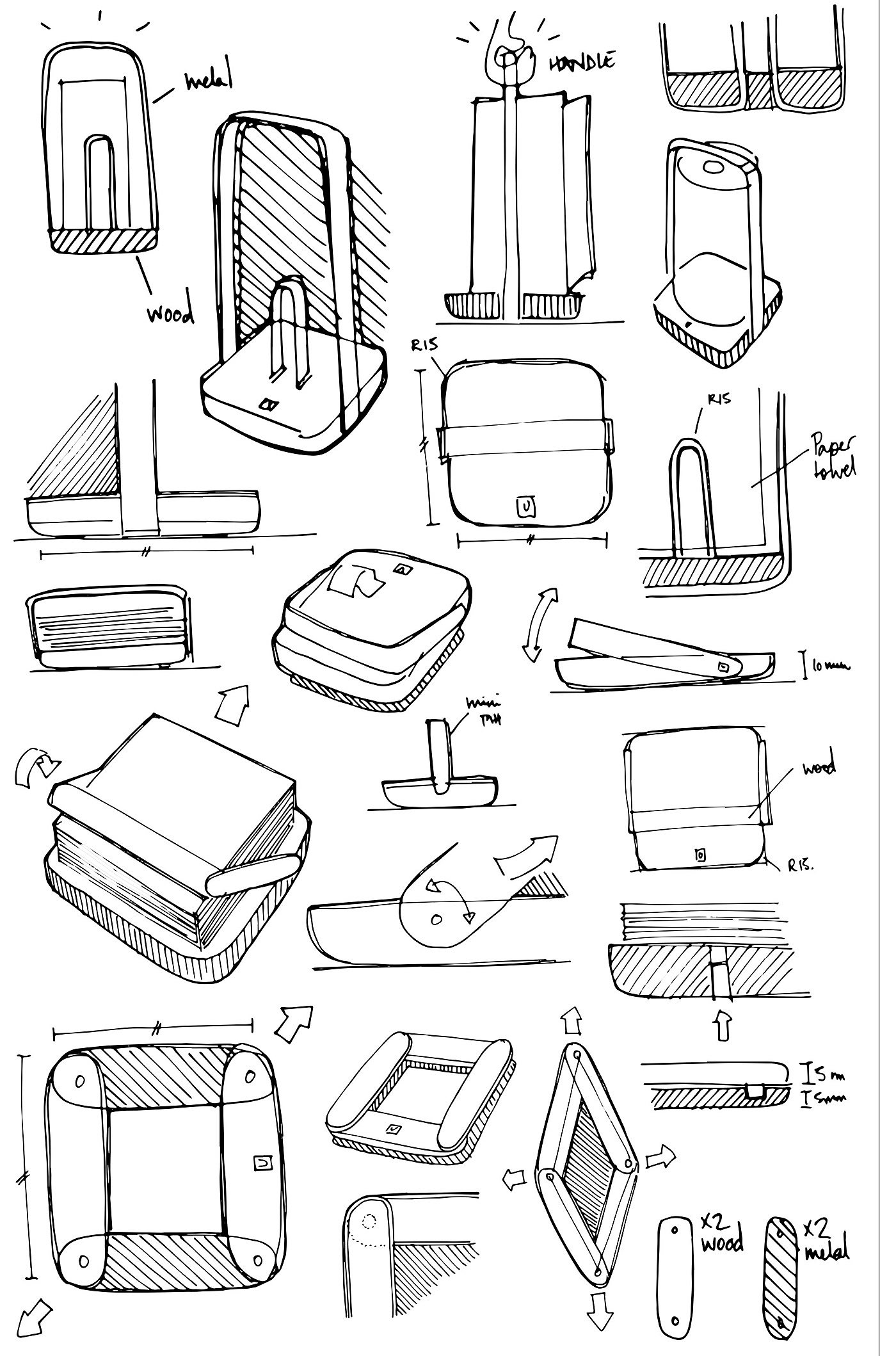 kitchenware，wok stand，Napkin rack，Tissue rack，
