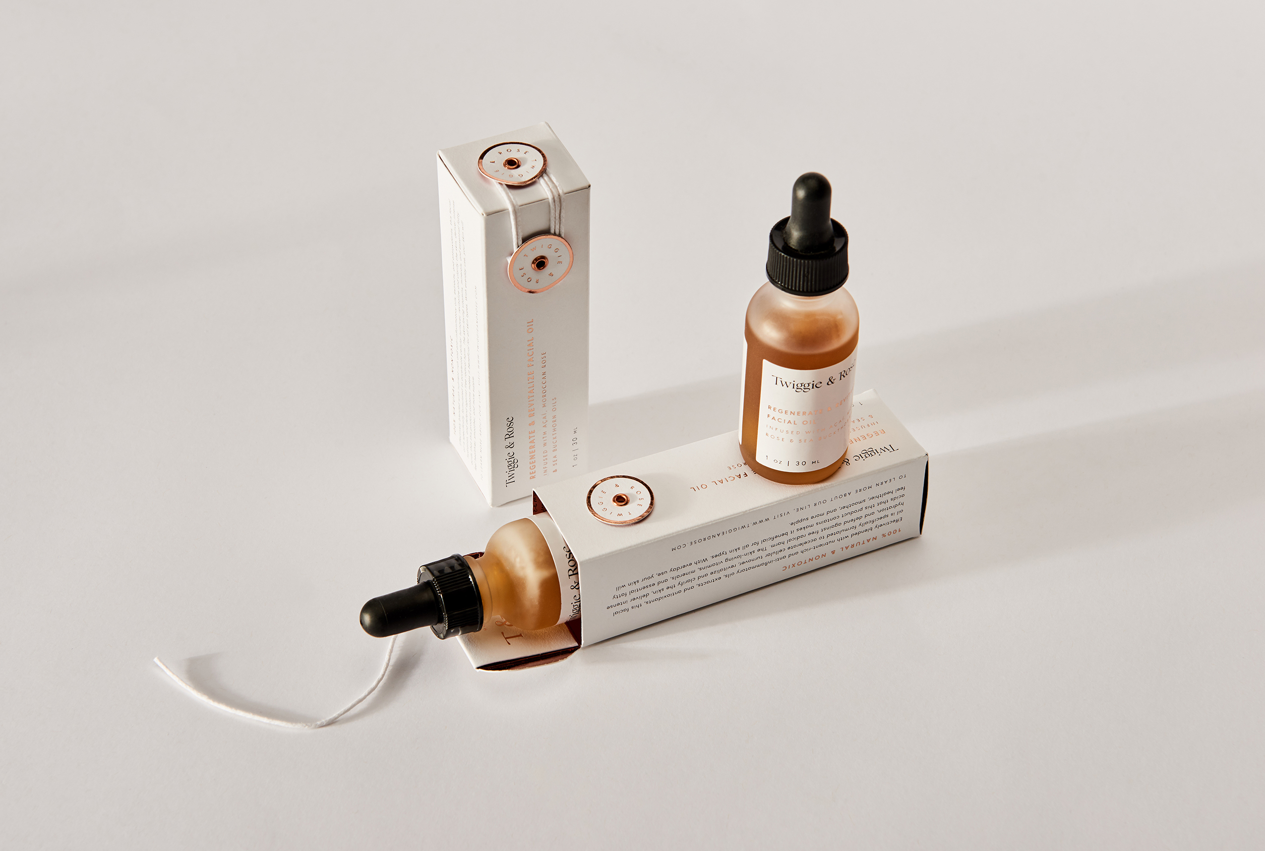 VI design，essential oil，Twiggie & Rose，