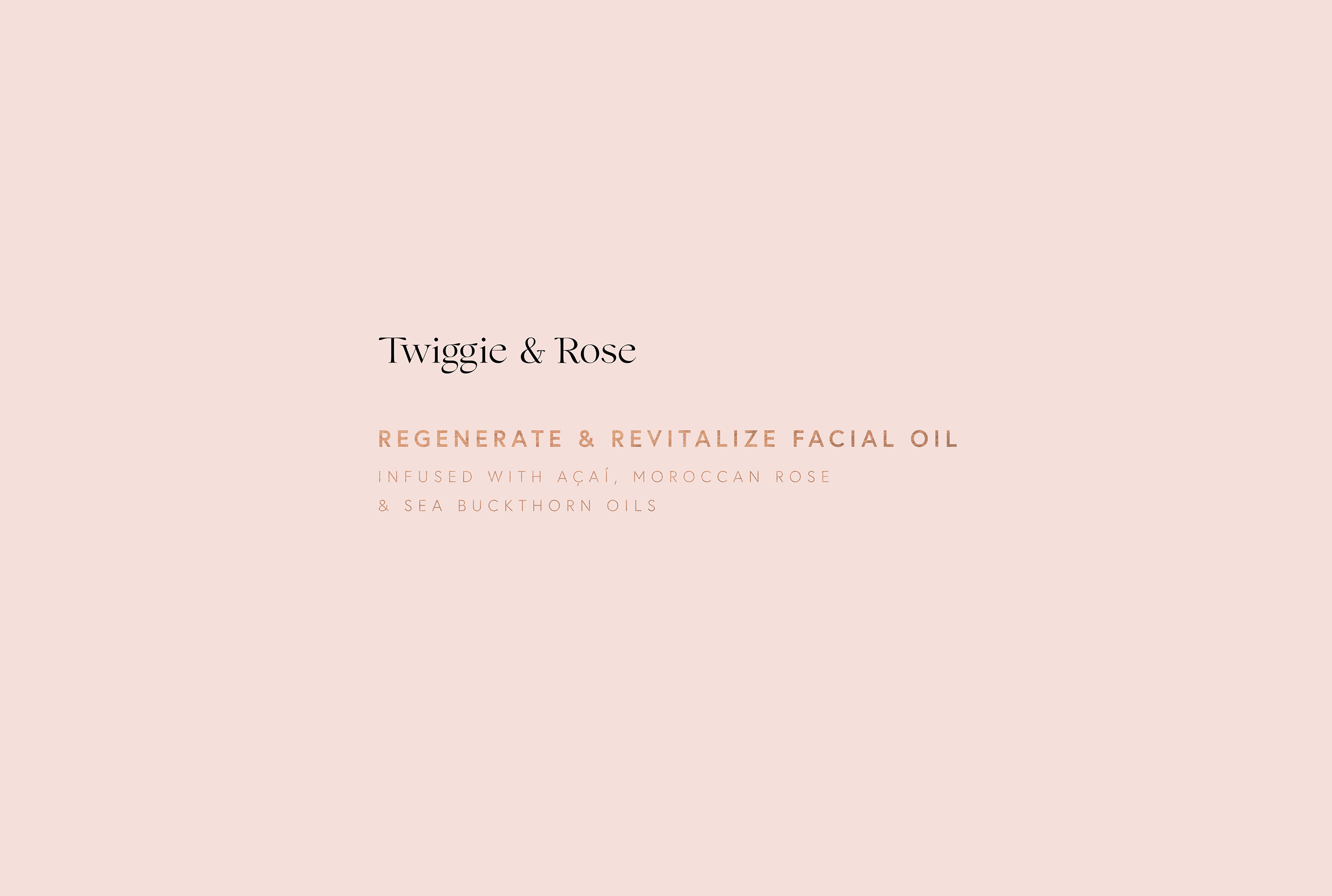 VI design，essential oil，Twiggie & Rose，