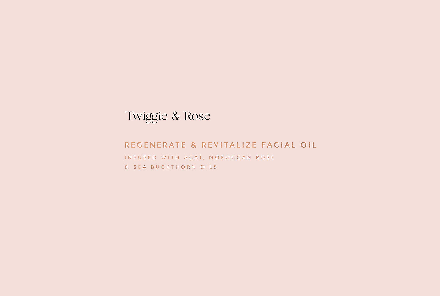 VI design，essential oil，Twiggie & Rose，