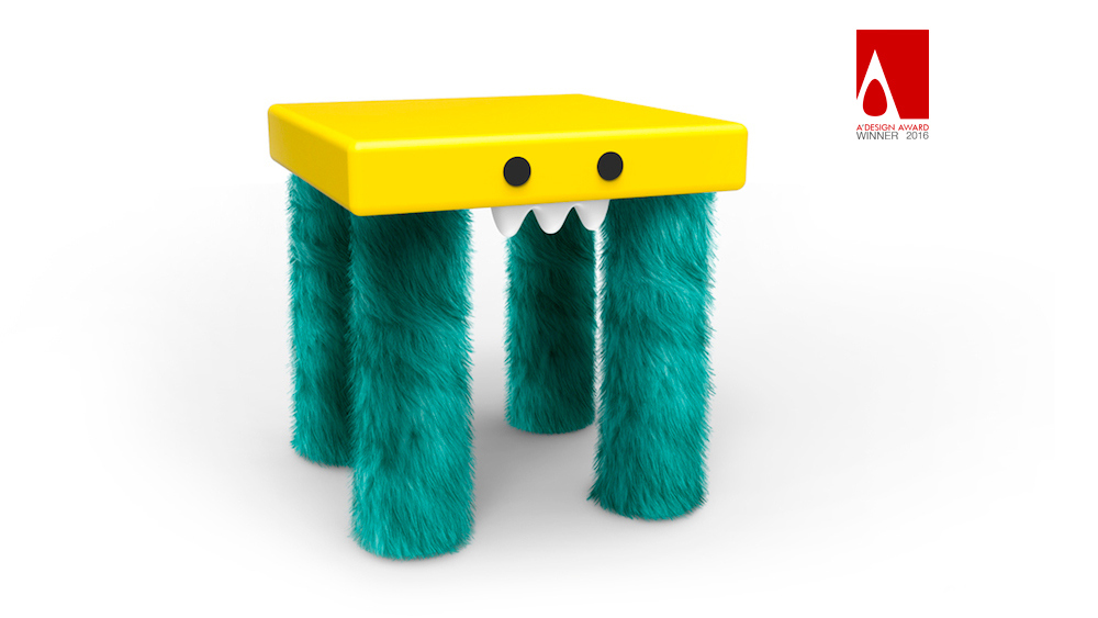 children，chair，stool，Monster，removable，