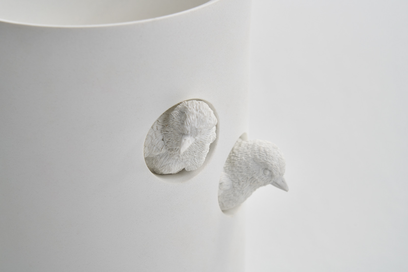 product design，industrial design，Marble，white，relax，natural，bionics，vase，