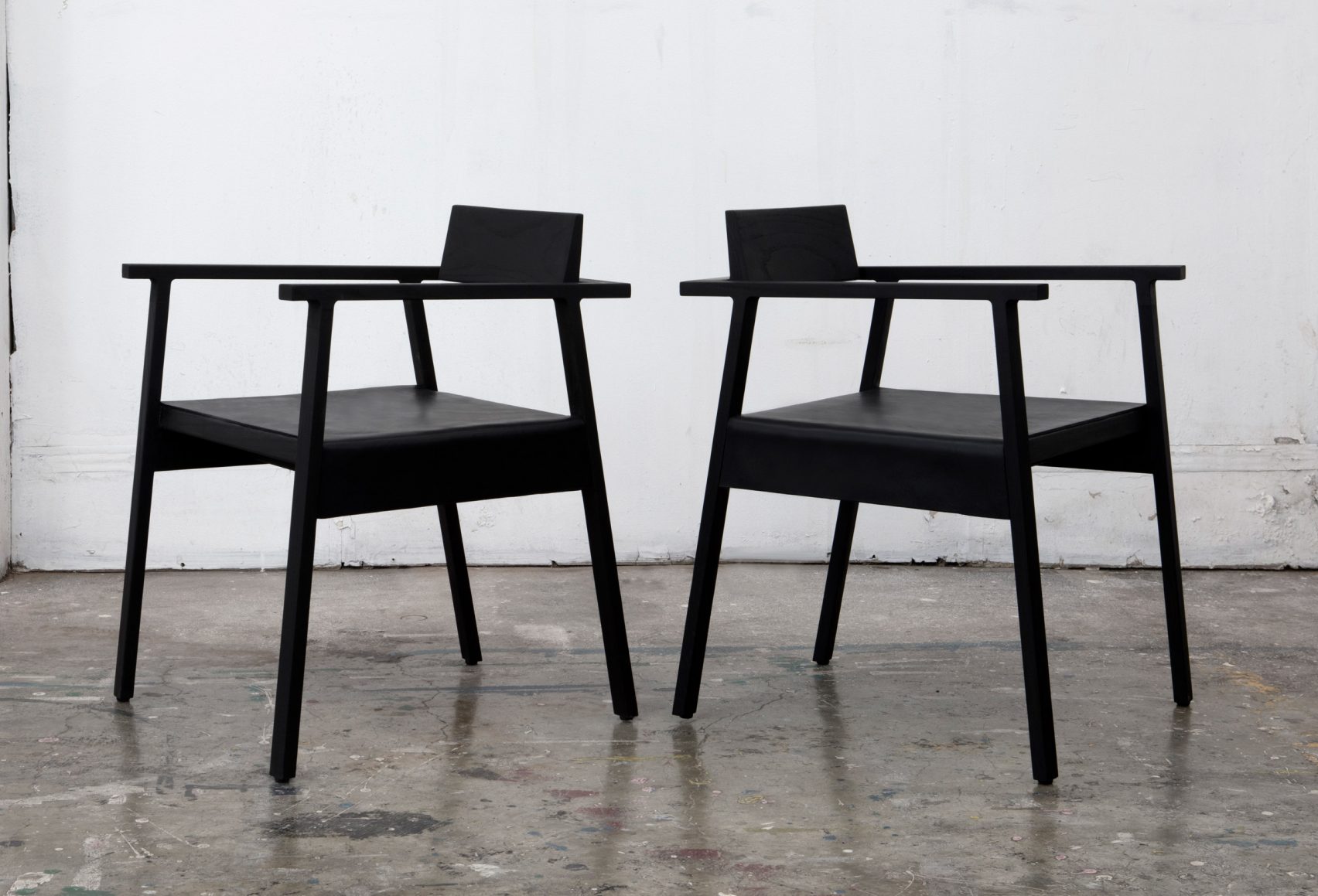 product design，industrial design，Red oak，black，table，chair，bookshelf，