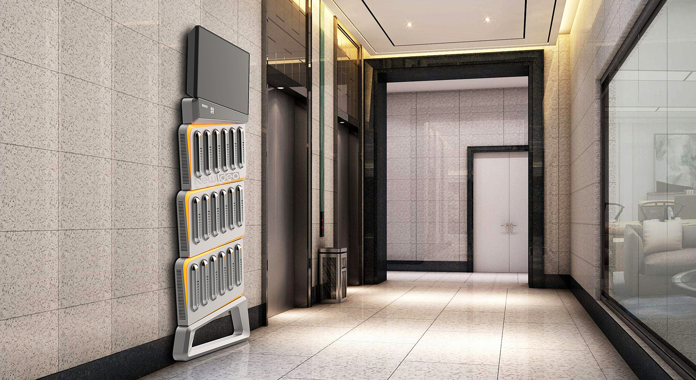 Shared umbrella cabinet，industrial equipment ，Internet of things product design，