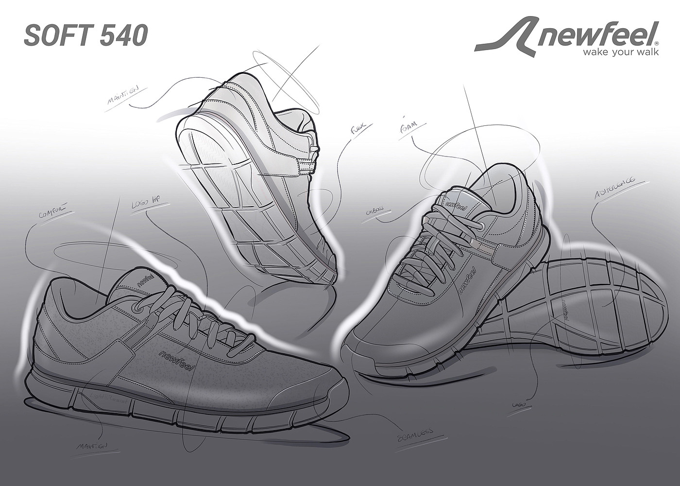 newfeel，sneakers，Decathlon ，