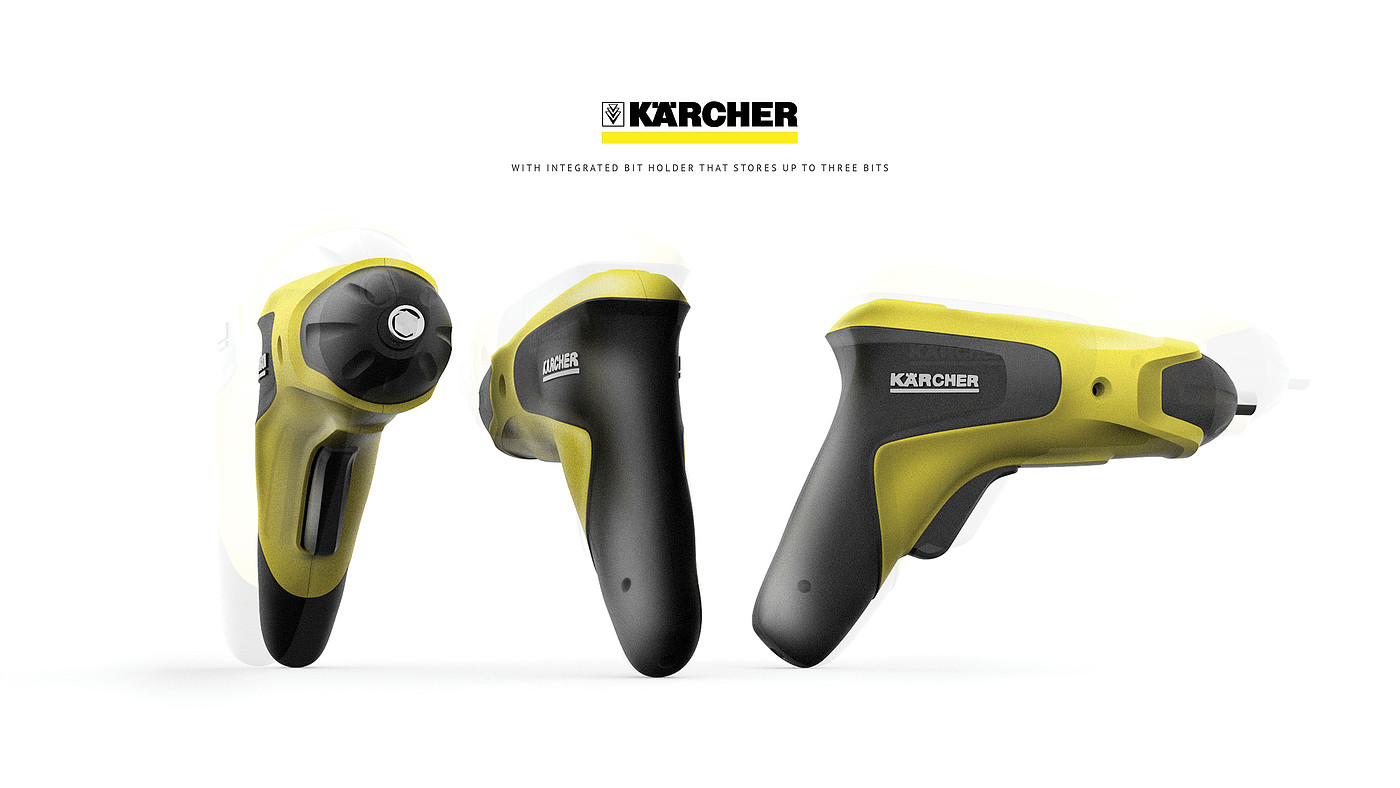 Product modeling，industrial design，Electric screwdriver，kärcher，