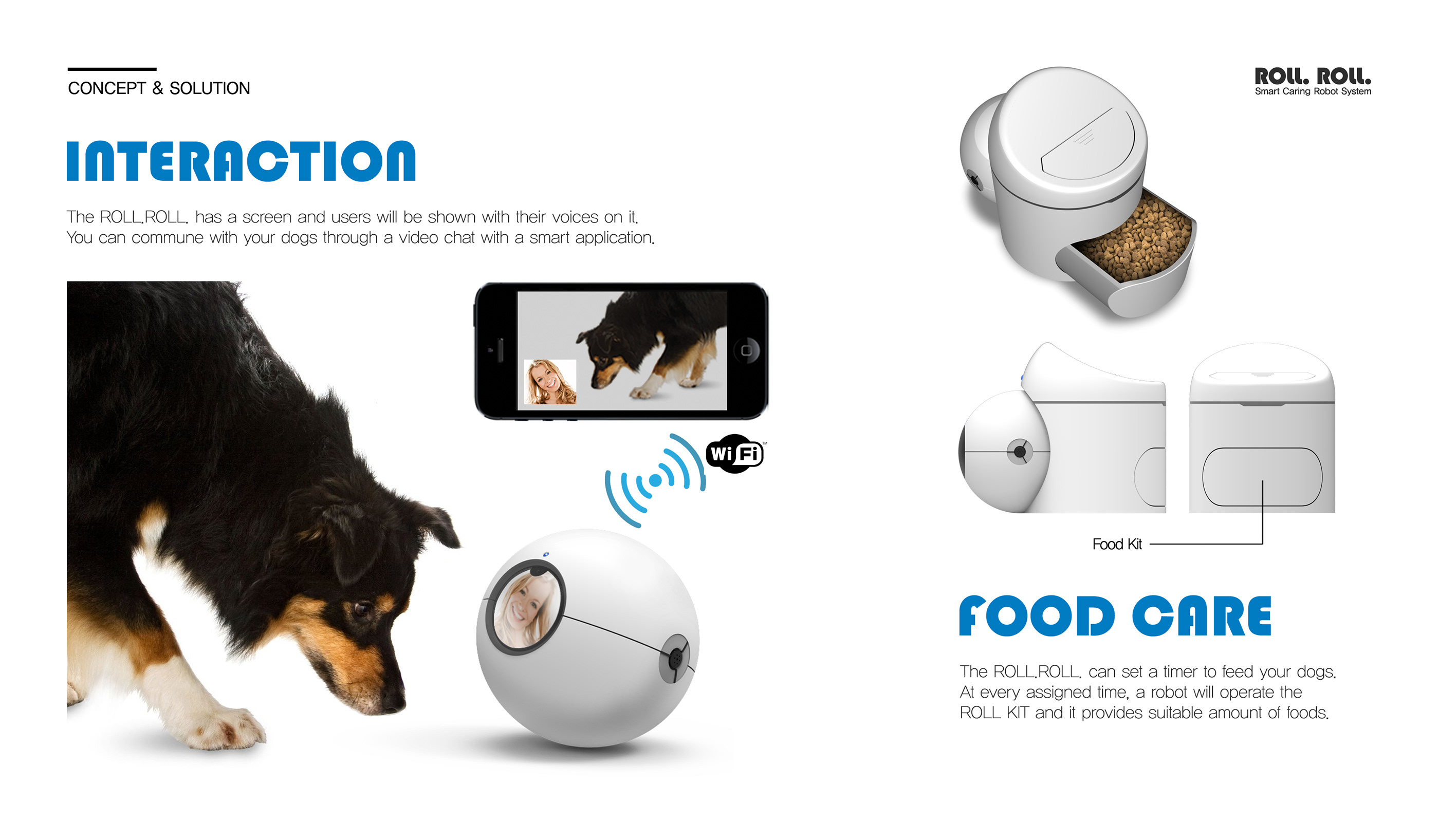 Pets，Dog，robot，intelligence，ROLL，