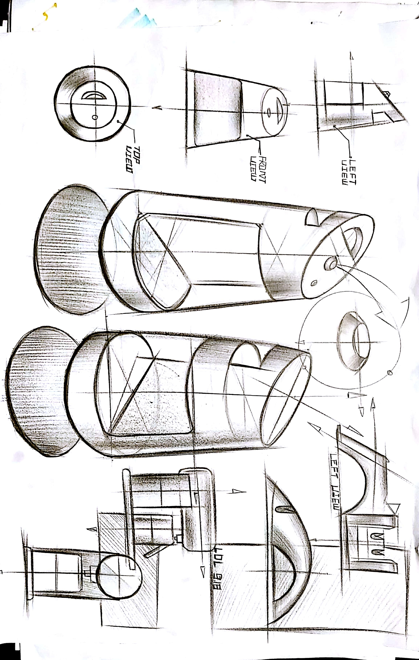 Hand drawn，