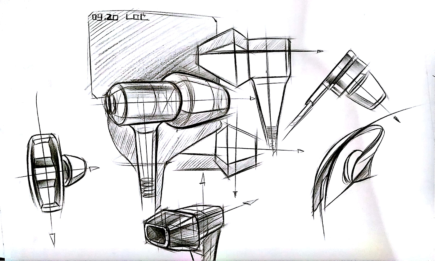 Hand drawn，