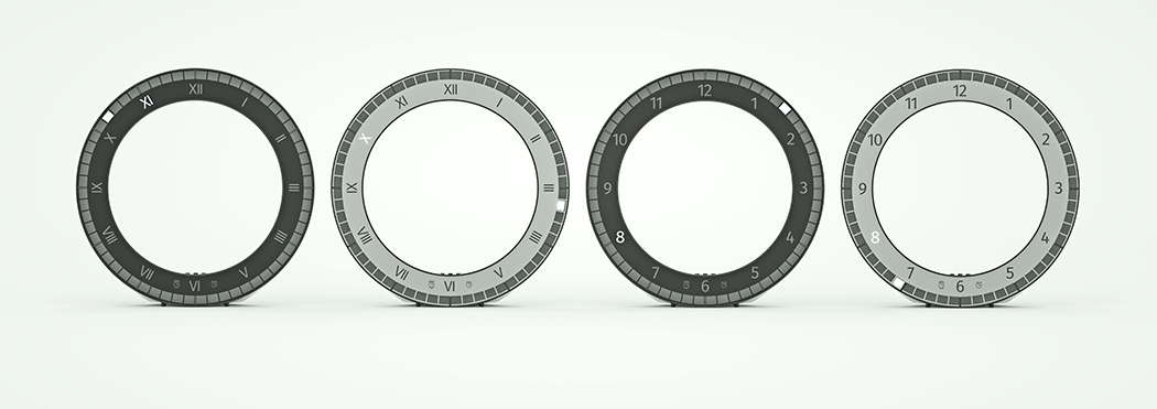 product design，industrial design，black，Simplicity，clocks and watches，surface，