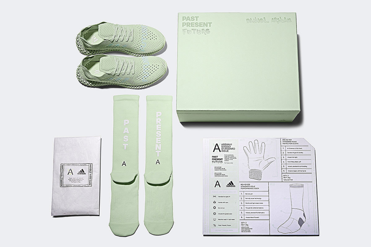 motion，shoes，shoes，sneakers，outdoors，adidas，Daniel Arsham，4D printing，Adidas，