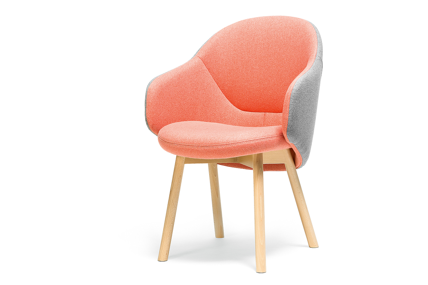 pinkycolor ，Nordic style，Seat，chair，Armchair Alba，2018 red dot award，