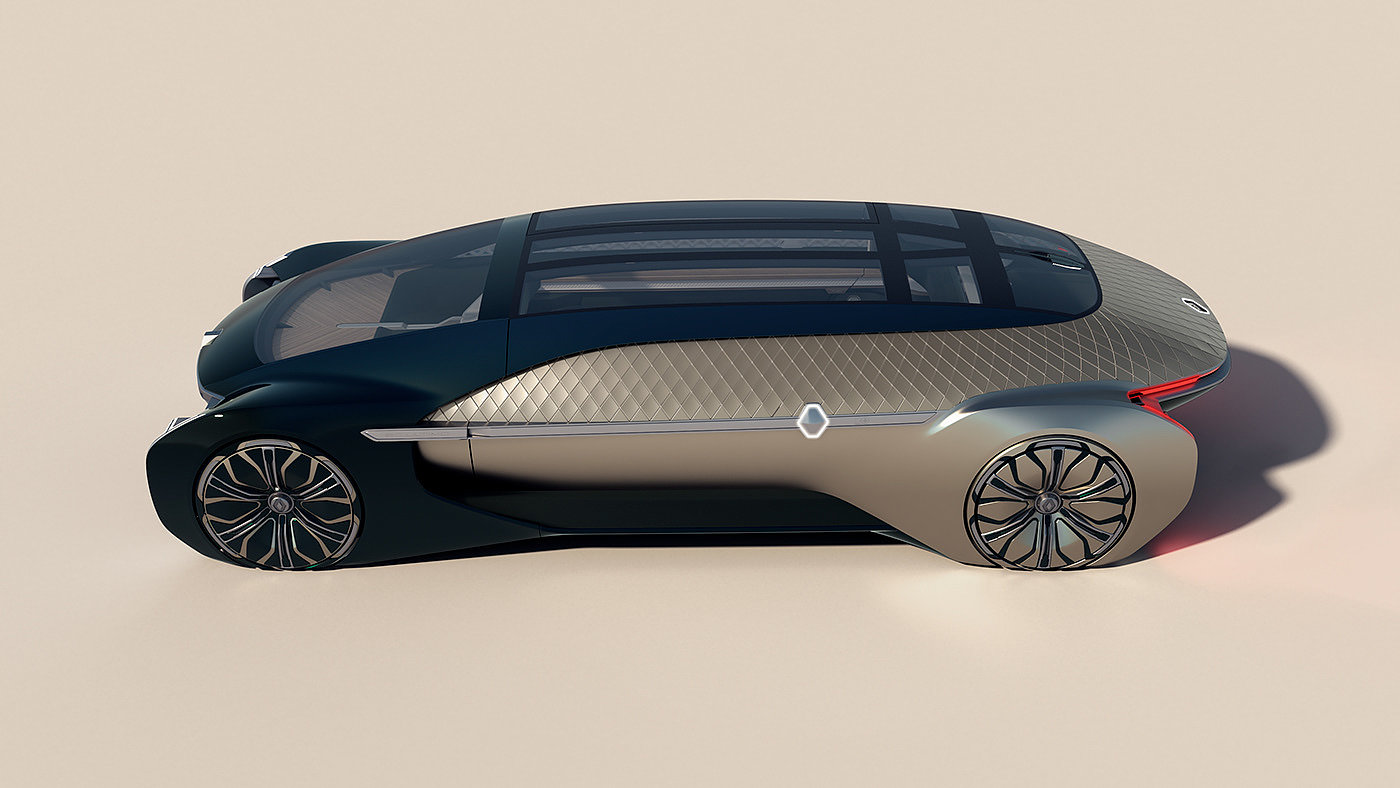Small Dots，vehicle，concept，Renault EZ Ultimo，renault，Ultimo，