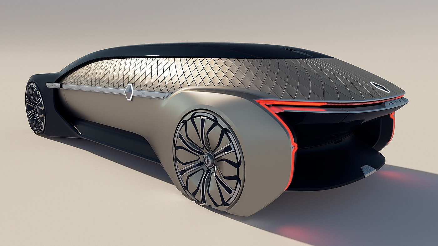 Small Dots，vehicle，concept，Renault EZ Ultimo，renault，Ultimo，
