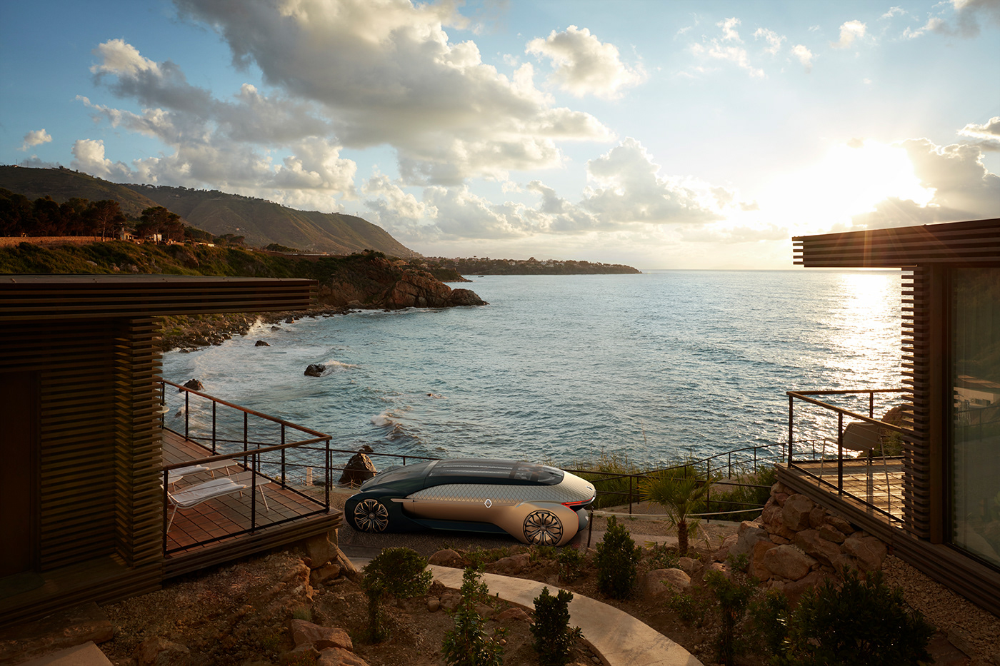 Small Dots，vehicle，concept，Renault EZ Ultimo，renault，Ultimo，