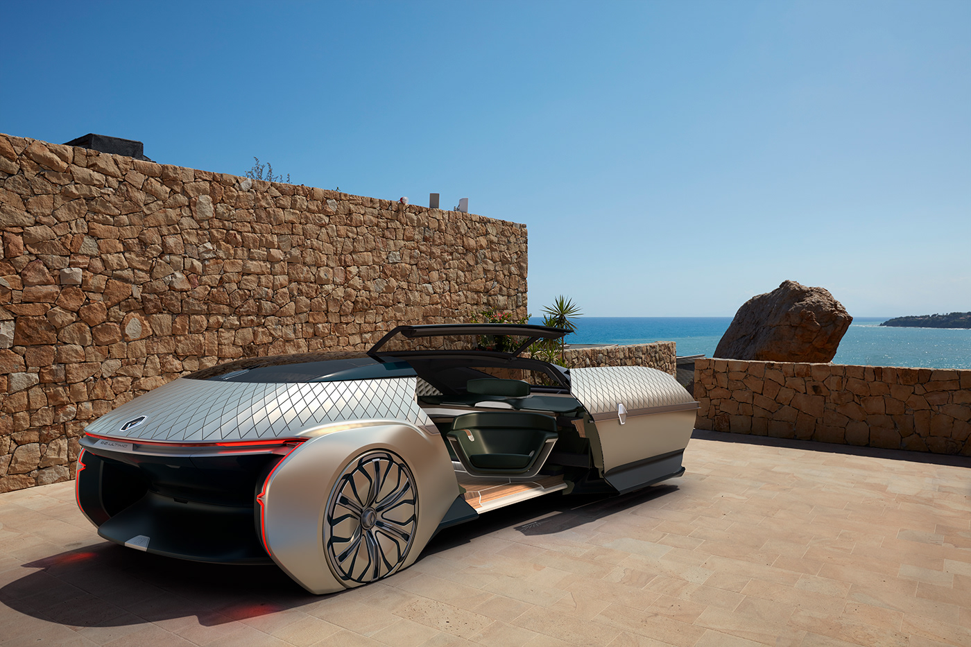 Small Dots，vehicle，concept，Renault EZ Ultimo，renault，Ultimo，