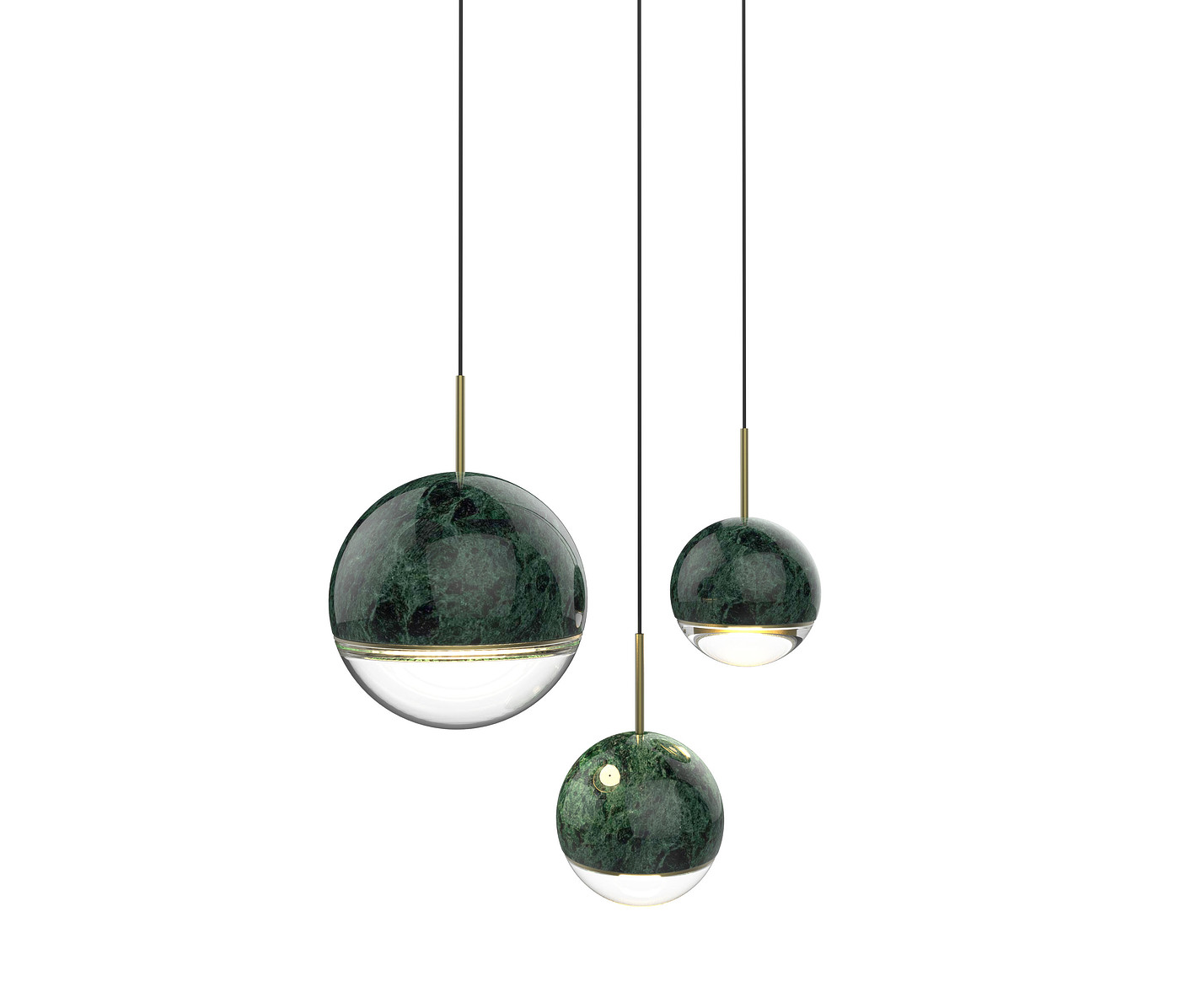 2018 red dot award，Wandering Star，Marble，originality，a chandelier，