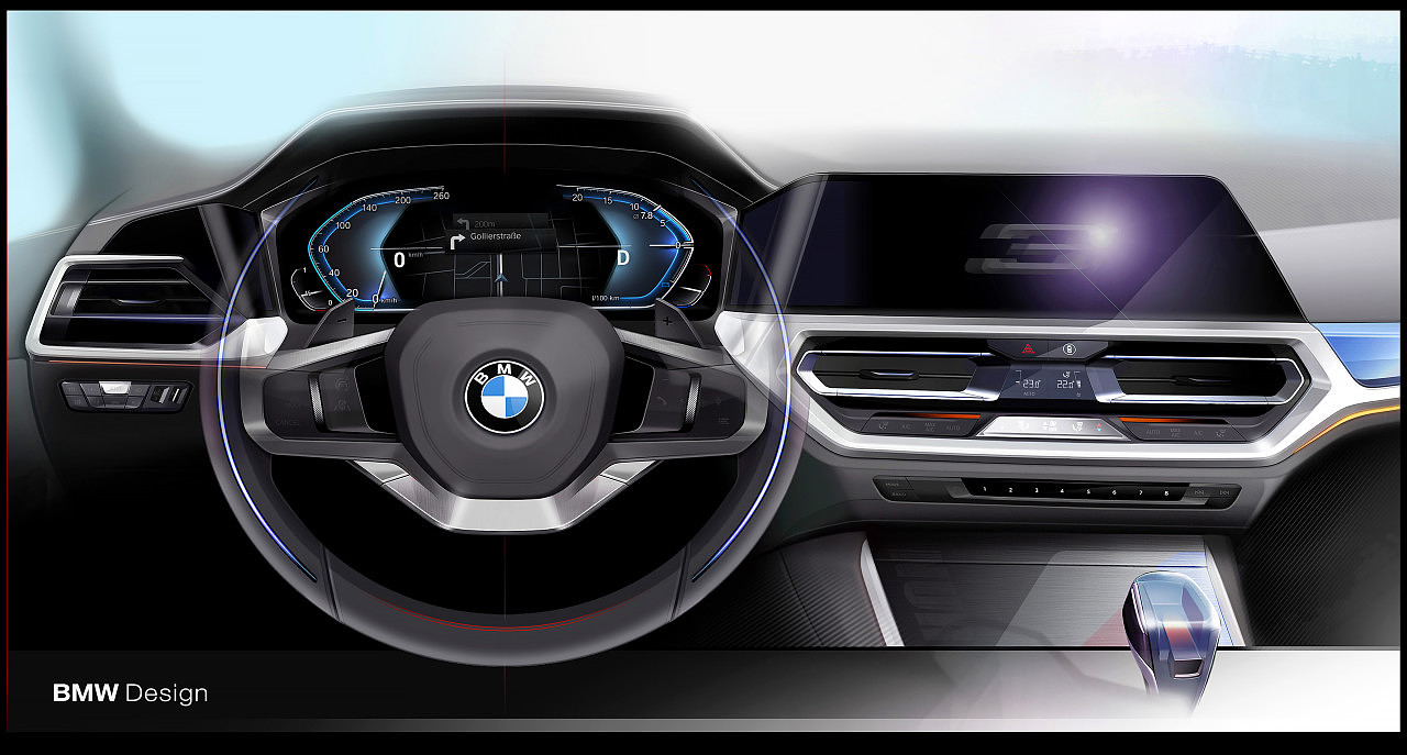 official，sketch，G20，BMW 3 Series，bmw，bmw，