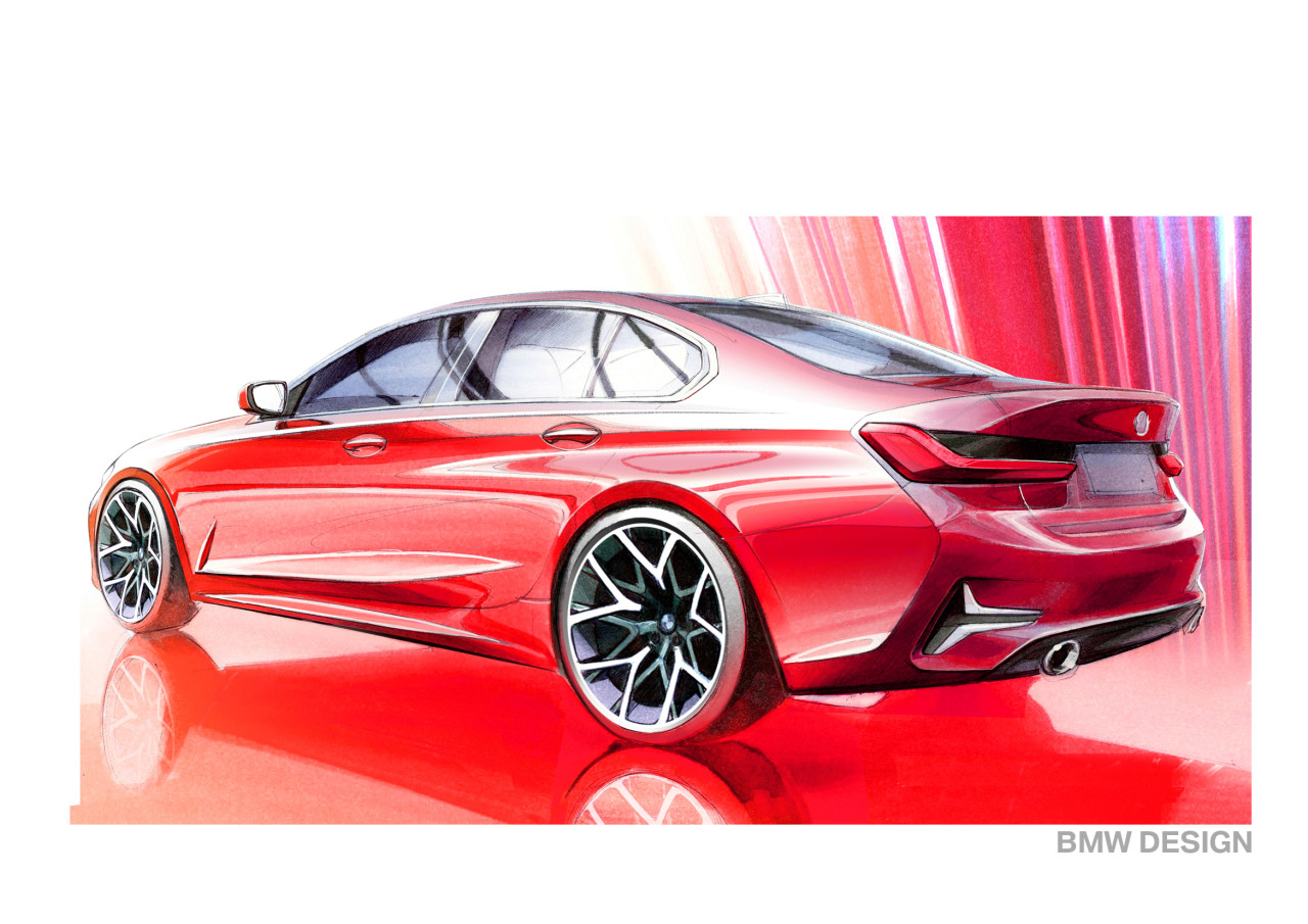 official，sketch，G20，BMW 3 Series，bmw，bmw，