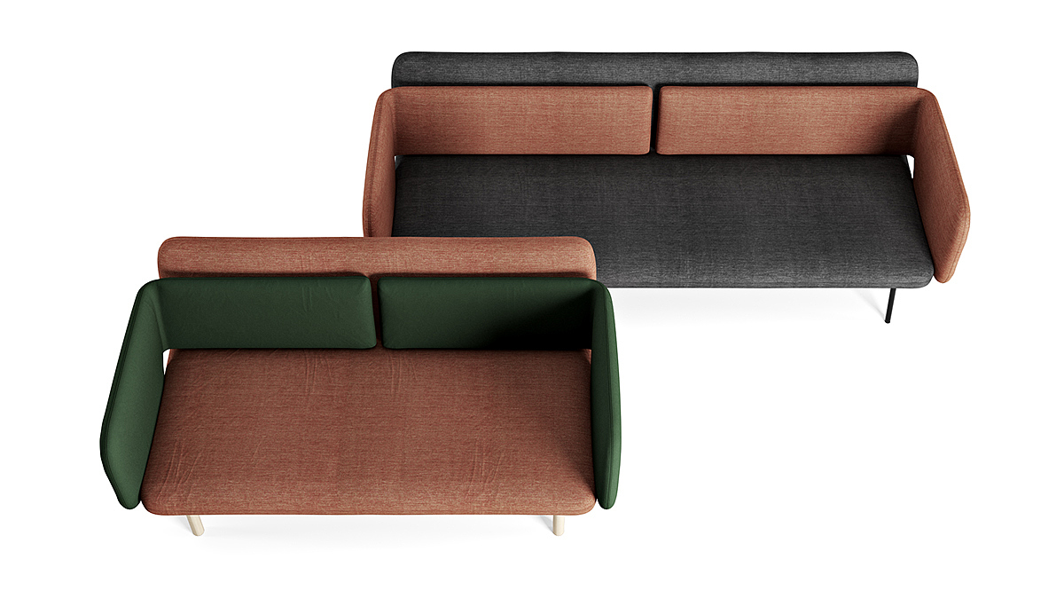 product design，furniture，sofa，Twin，