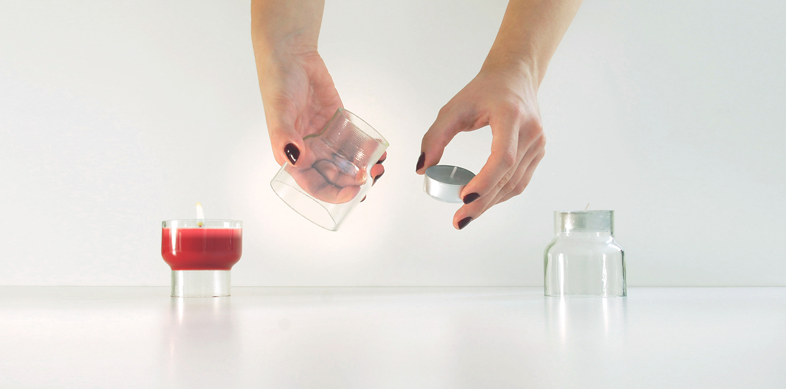 furniture design ，candle，Tea lamp，glass，originality，