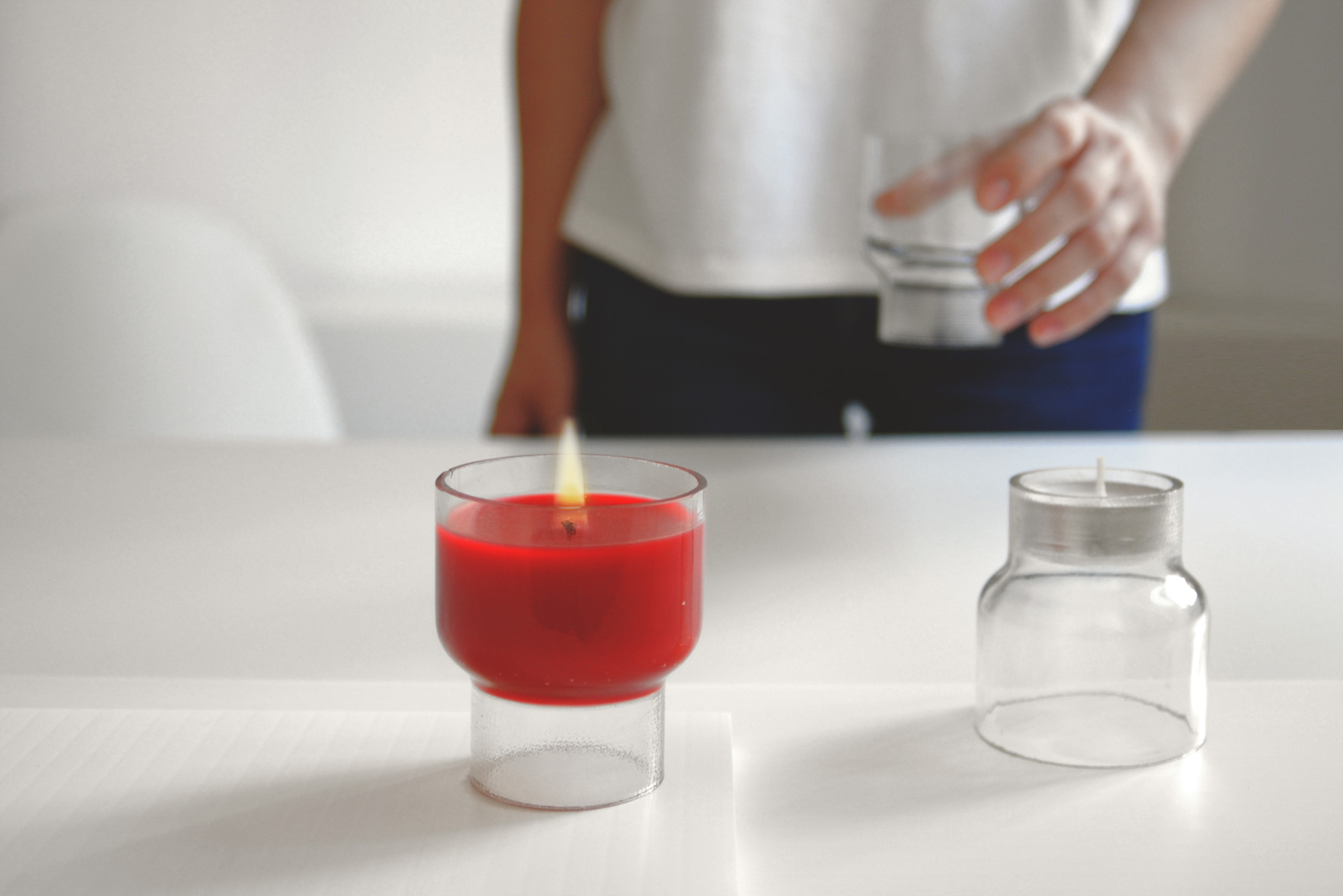 furniture design ，candle，Tea lamp，glass，originality，