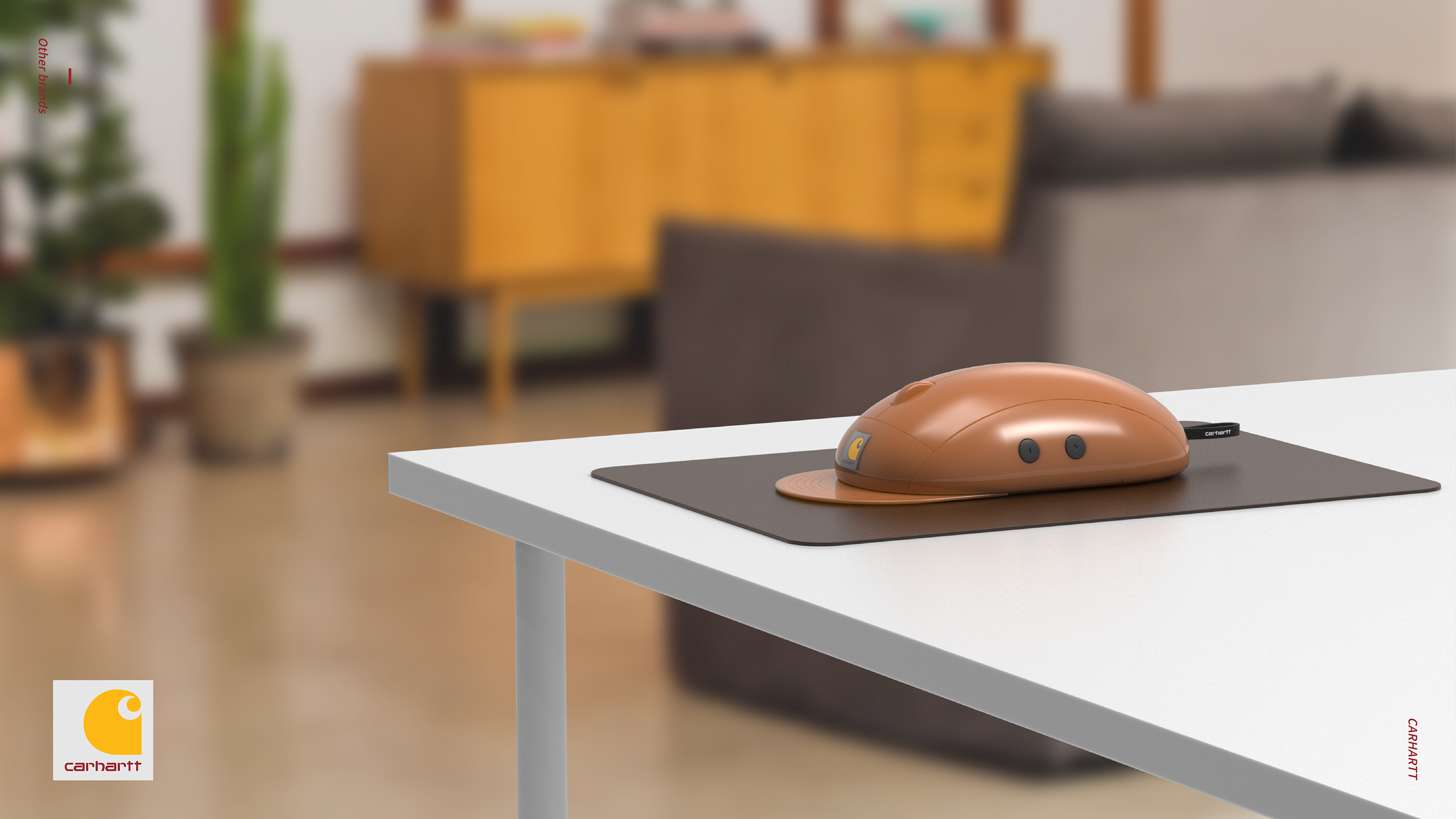 Hat，red，supreme，originality，mouse，