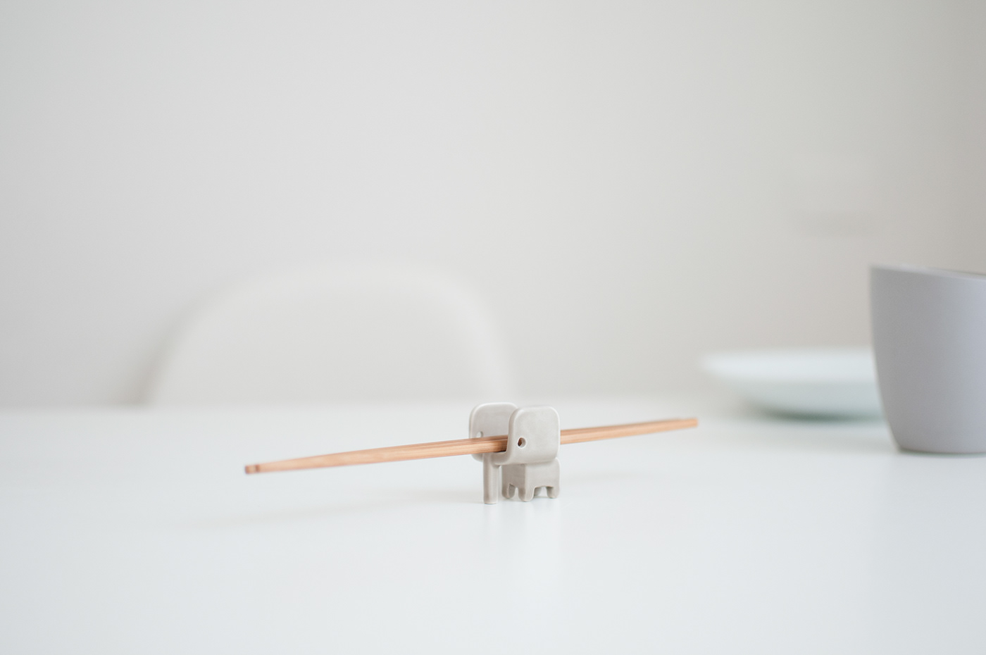 ceramics，tableware，Chopsticks rack，elephant，elephant，